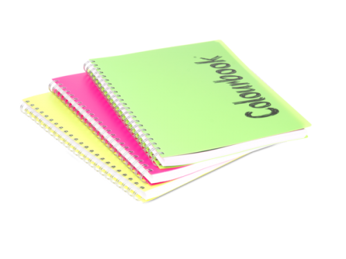 Quaderno Maxi Spiralato da 150 Fogli con Separatore Colourbook