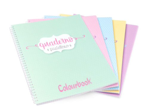 Quaderno Maxi Spiralato Pastelloso Colourbook