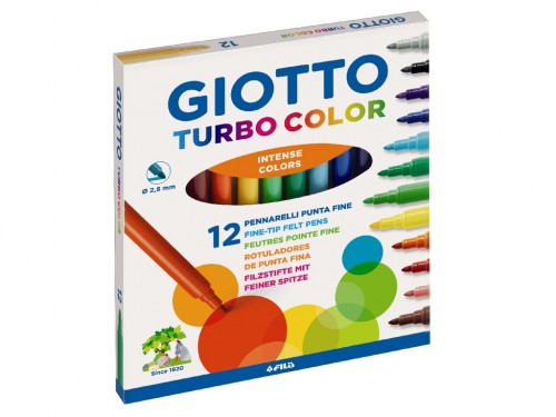 Pennarelli Turbo Color 12 pz