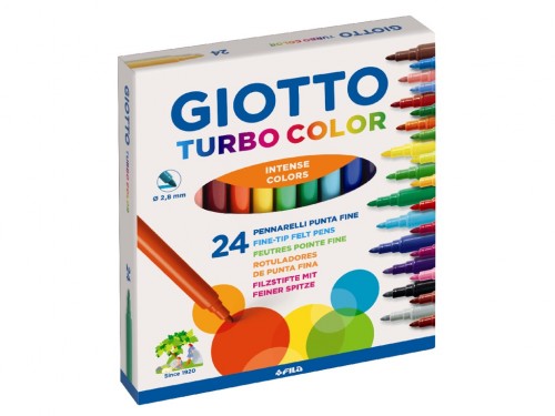 Pennarelli Turbo Color 24 pz.