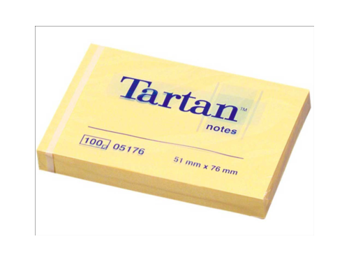 Notes Tartan 38x51