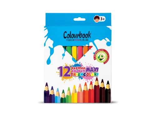 Pastelli colorati Maxi Colourbook